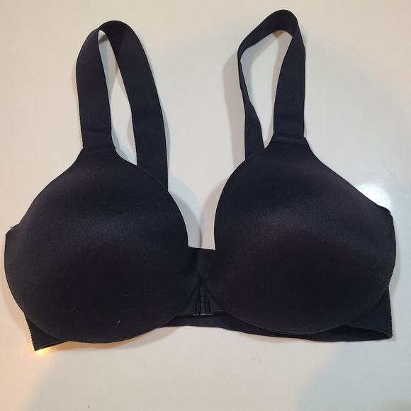 Spanx Front Closure Black Bra in Size 34C - Picture 1 of 8